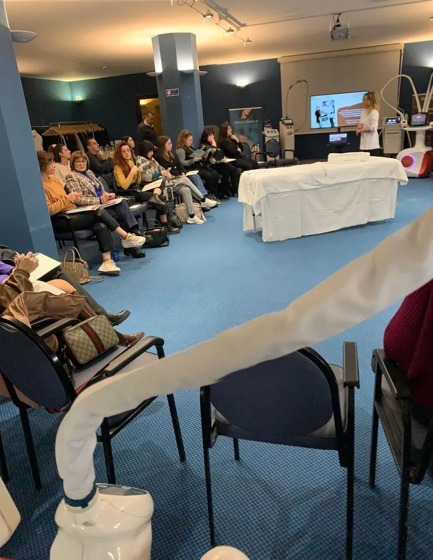 Sessione di formazione su nuove tecnologie estetiche